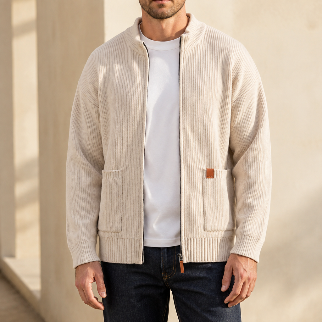 Bennett Ribbed Knit Jacket