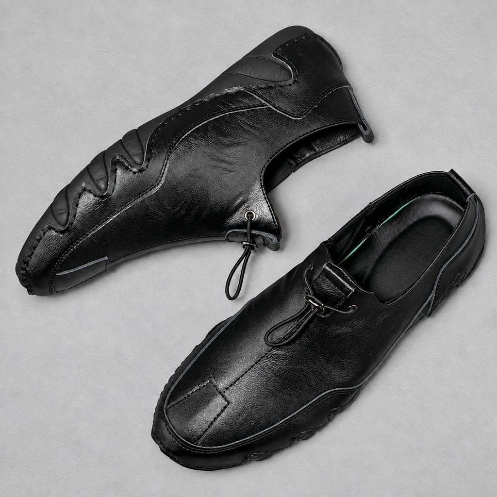 Heskey Leather Trainer