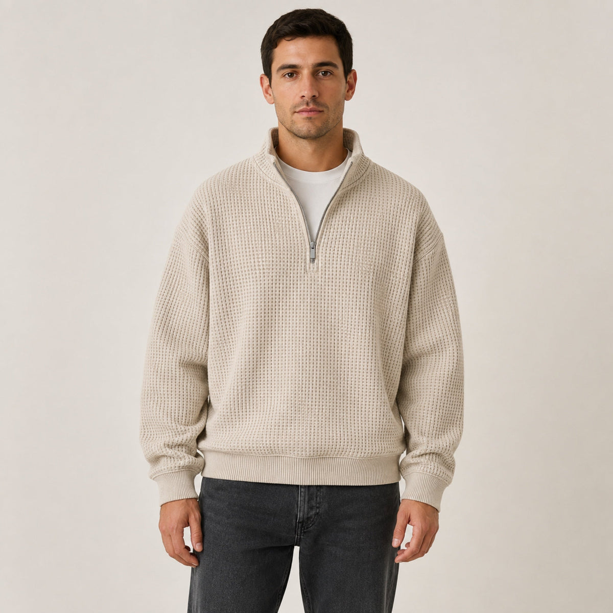 Alder Waffle Quarter Zip