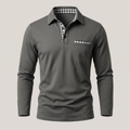 CALVERTON LONG-SLEEVE POLO