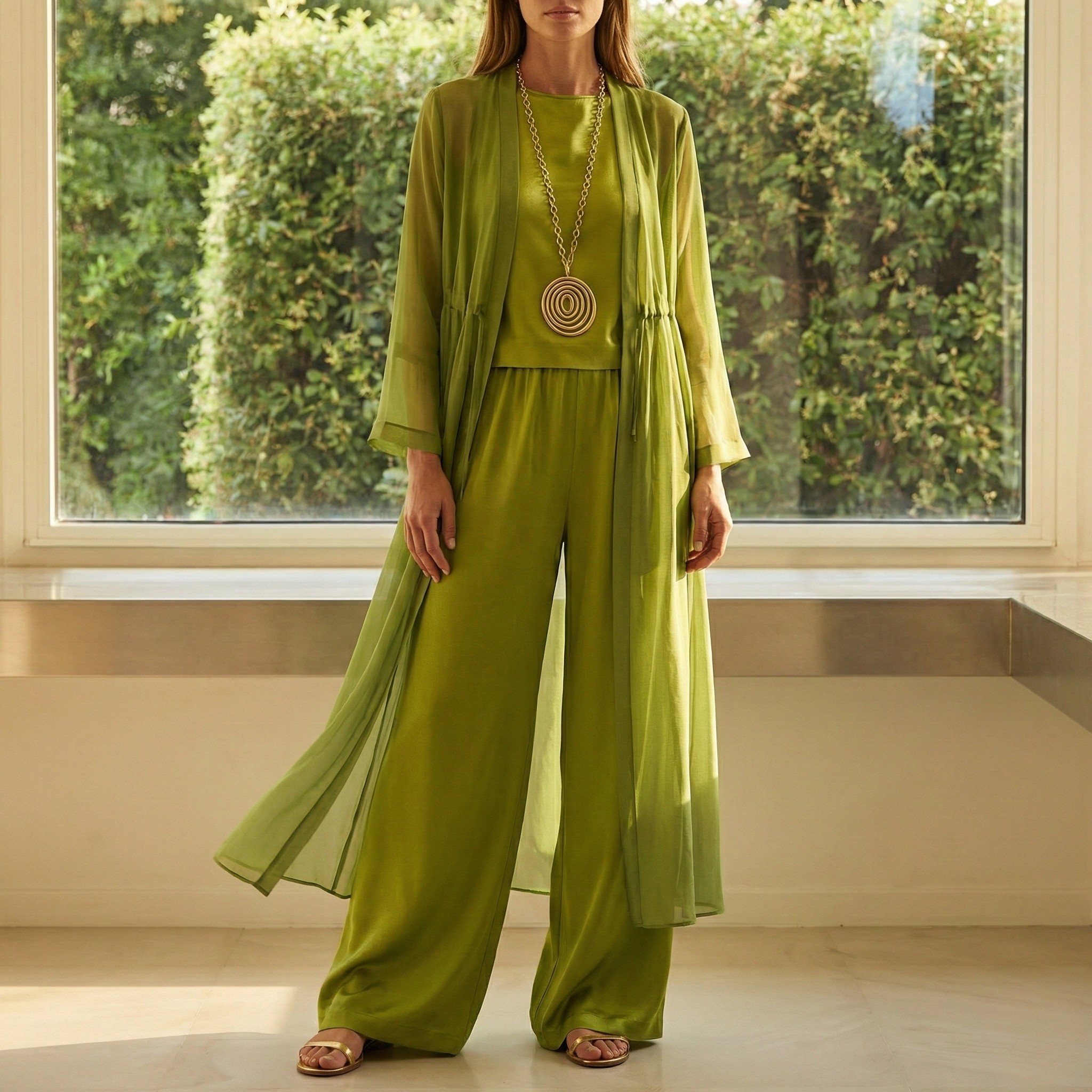 Enid | Conjunto Elegante de Tres Piezas