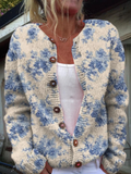 ALICE FLORAL KNIT CARDIGAN