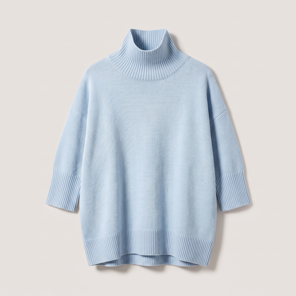 ARIA OVERSIZED TURTLENECK SWEATER