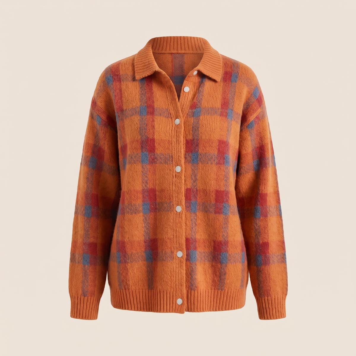 VIVIENNE RETRO CHECK SWEATER