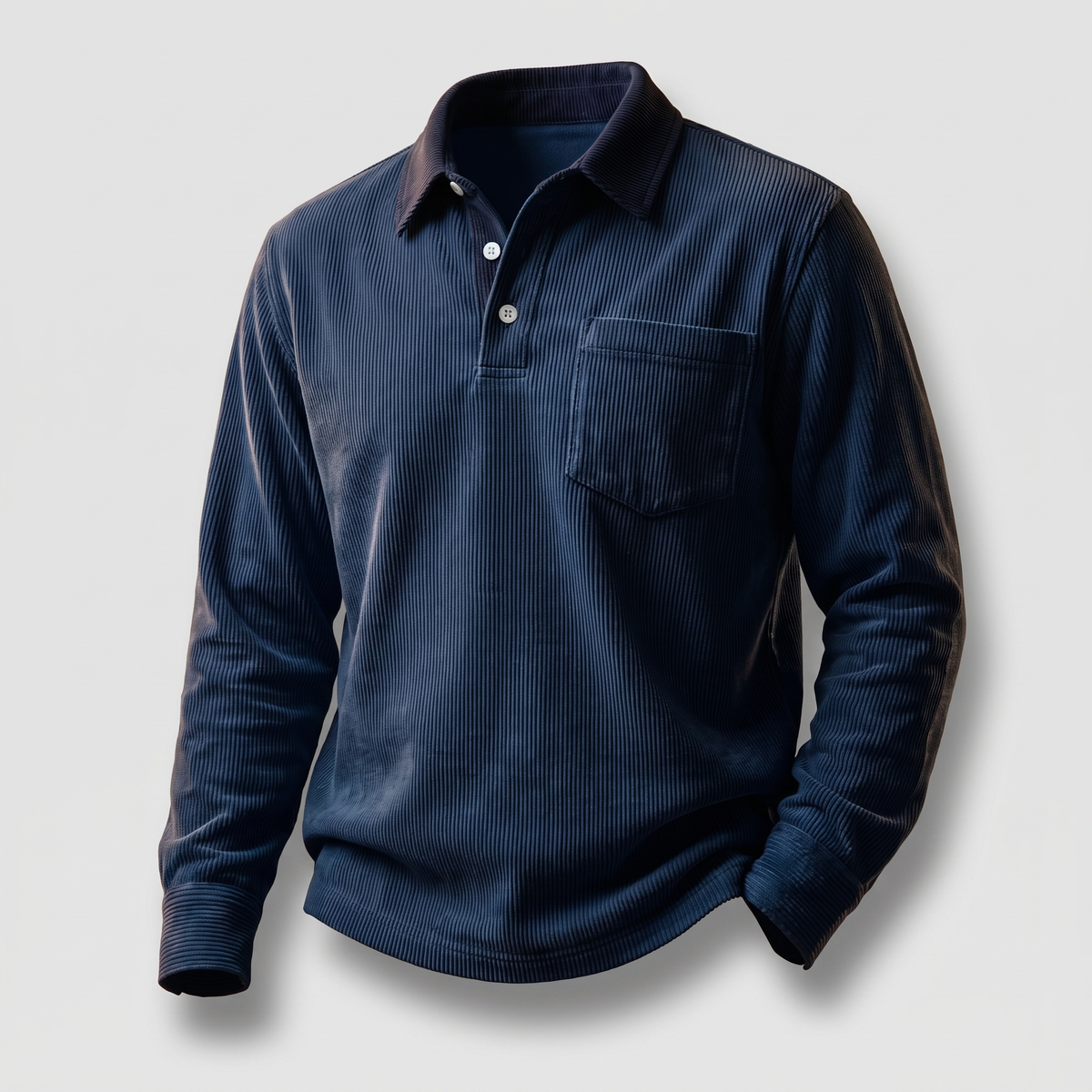 ROWLEY CORDUROY POLO SHIRT