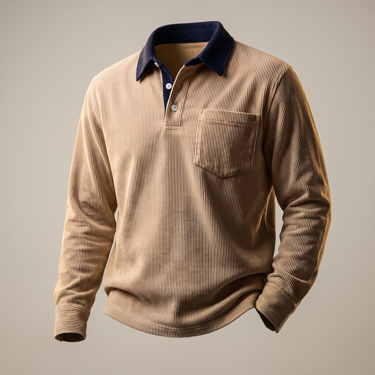 ROWLEY CORDUROY POLO SHIRT