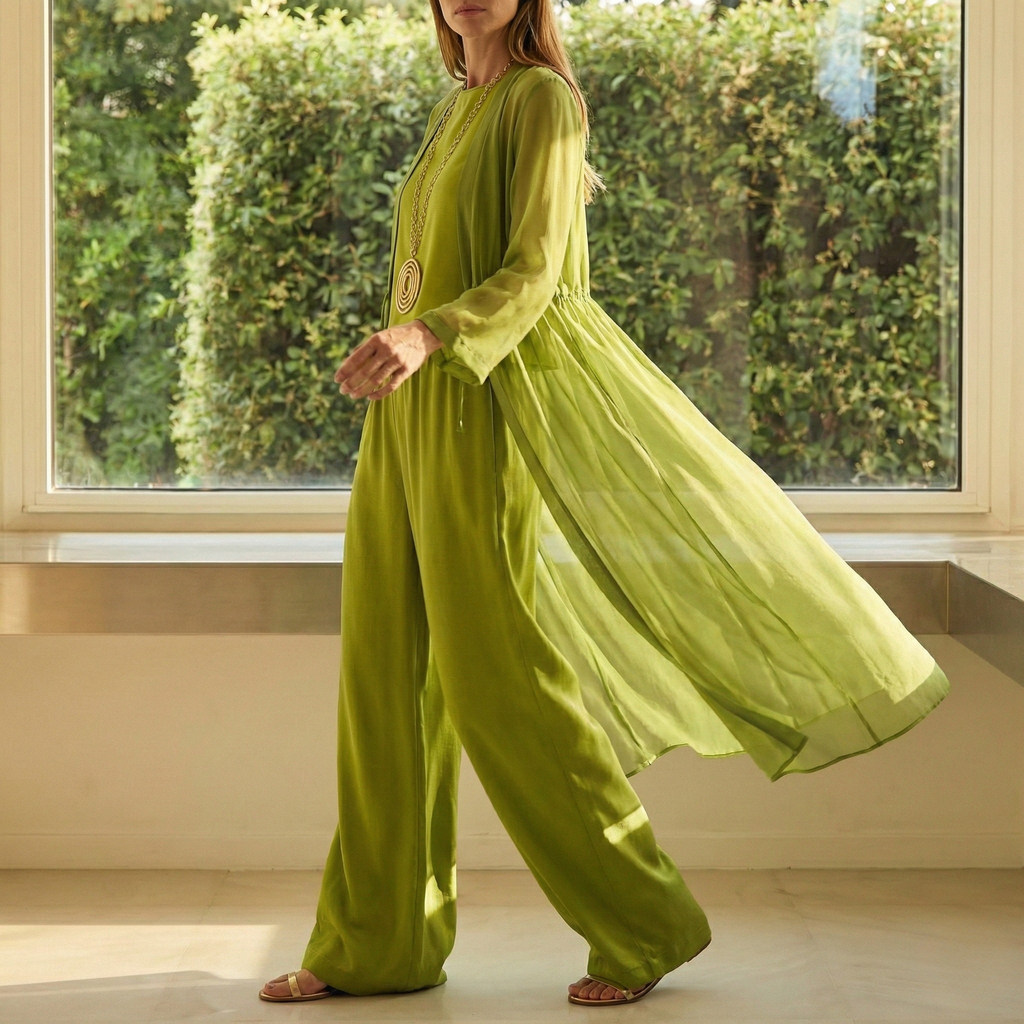 Enid | Conjunto Elegante de Tres Piezas
