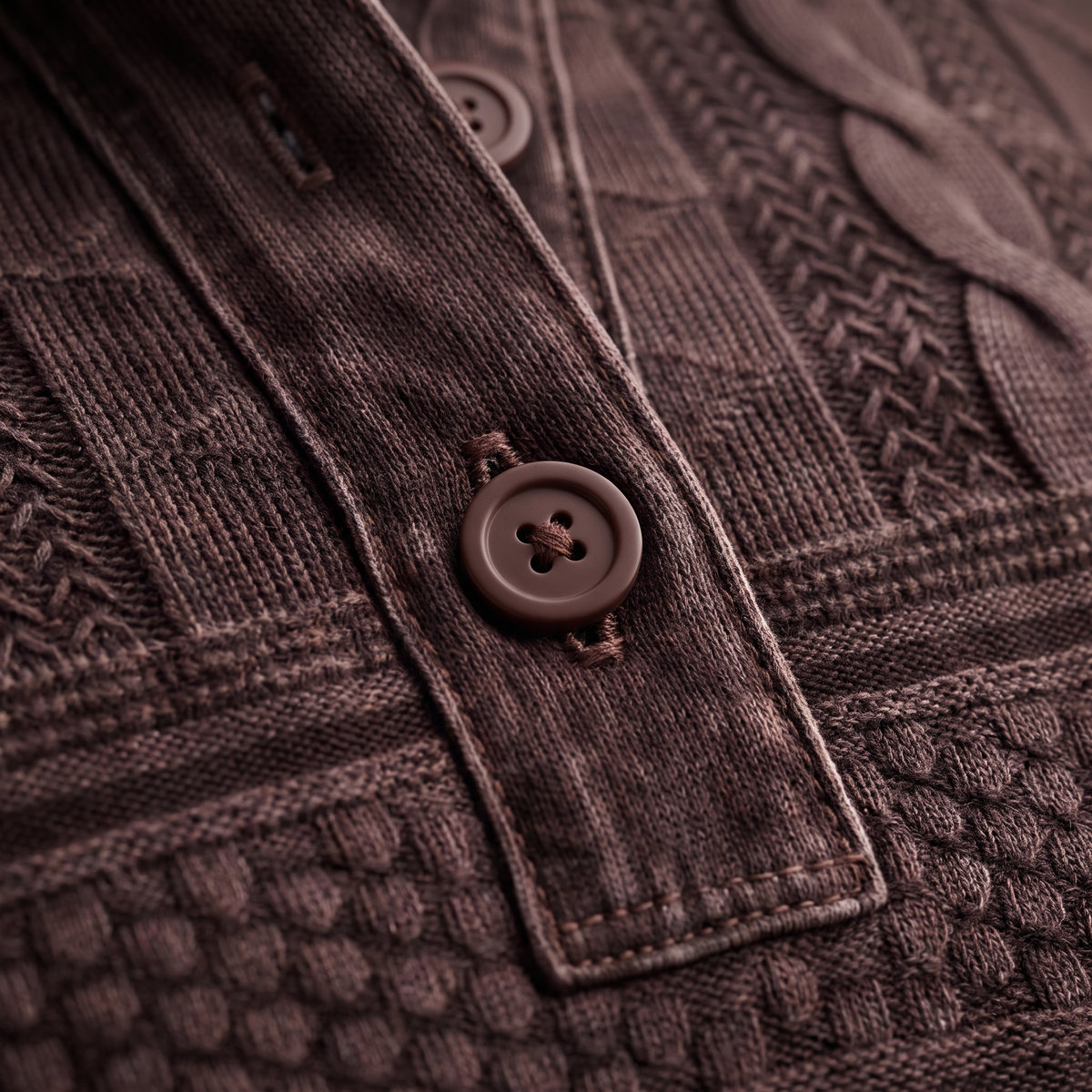 NIVELLE MODERN HALF-BUTTON SWEATER