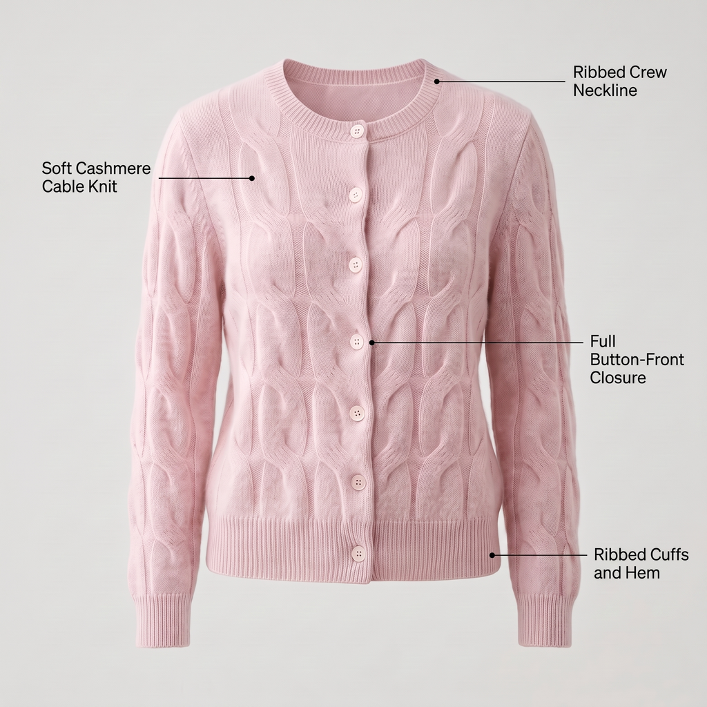 AVELINE CASHMERE CARDIGAN