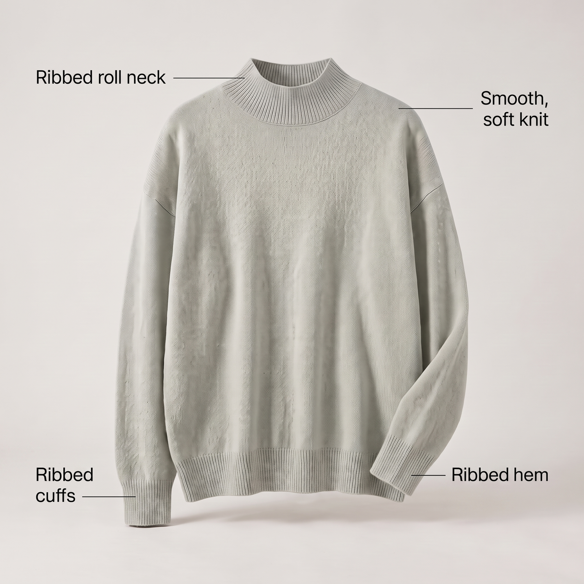 SERAPHINE ROLL NECK JUMPER