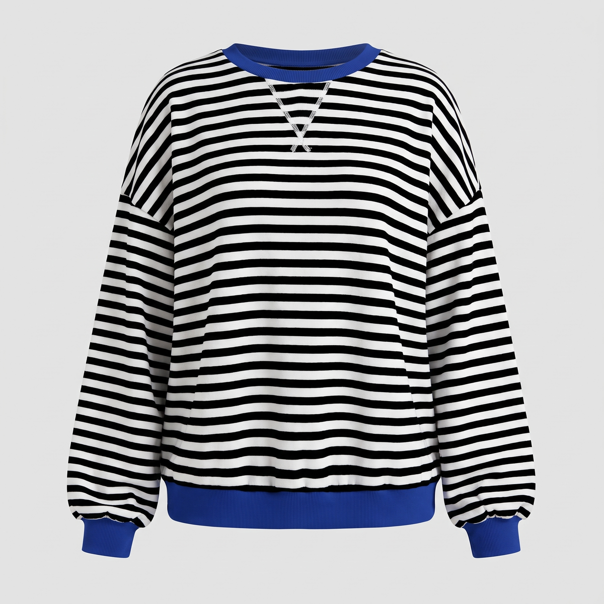 ELARA STRIPED PULLOVER