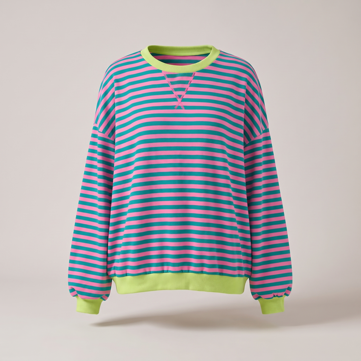 ELARA STRIPED PULLOVER