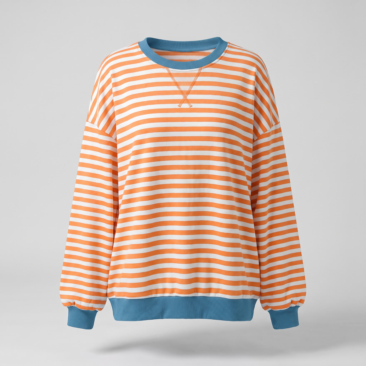 ELARA STRIPED PULLOVER