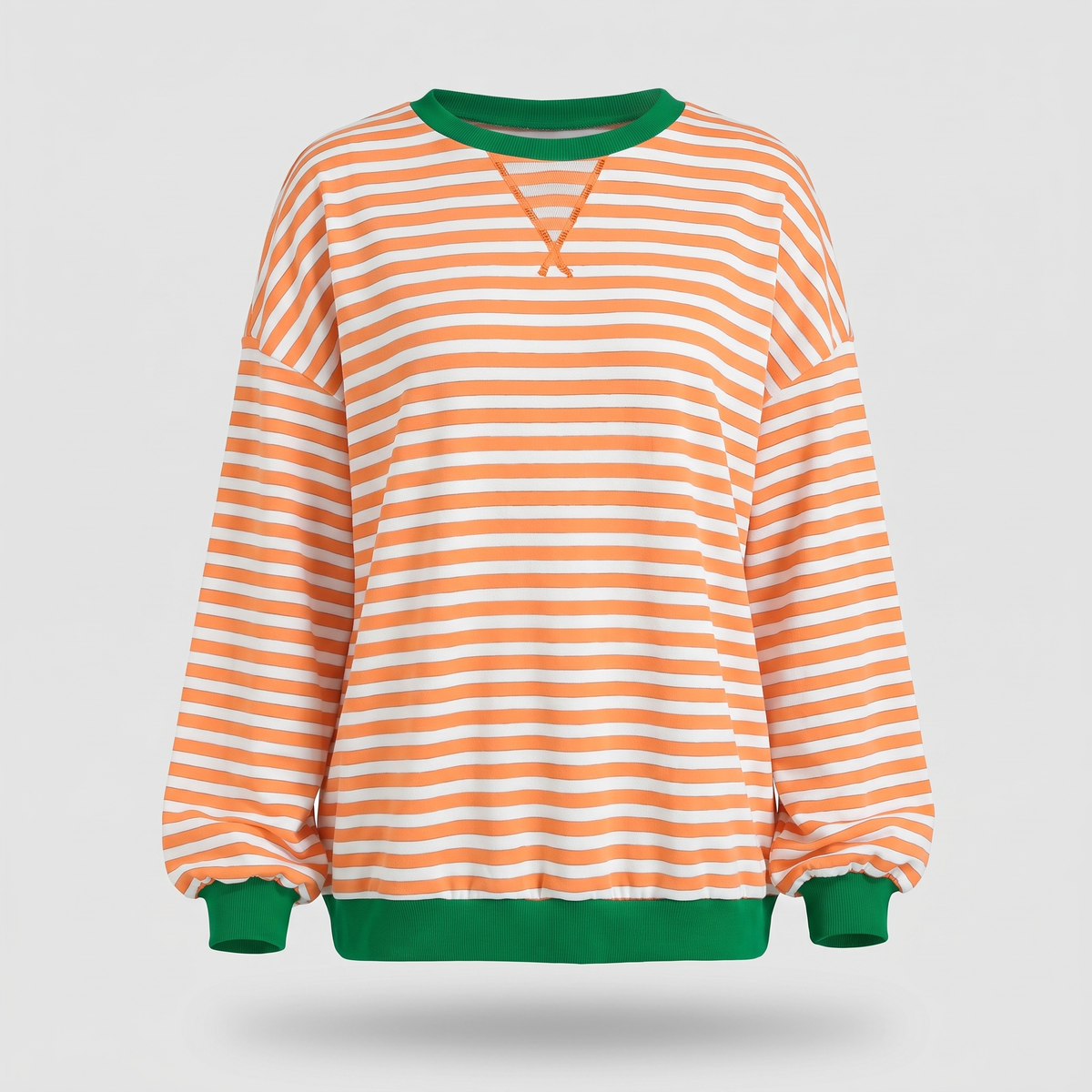 ELARA STRIPED PULLOVER