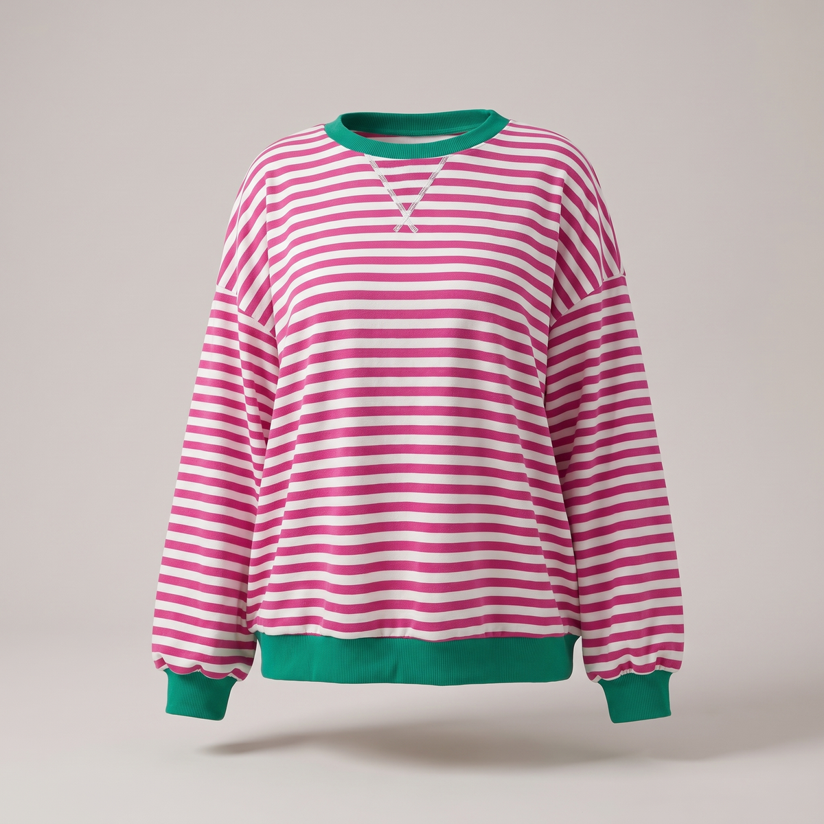 ELARA STRIPED PULLOVER