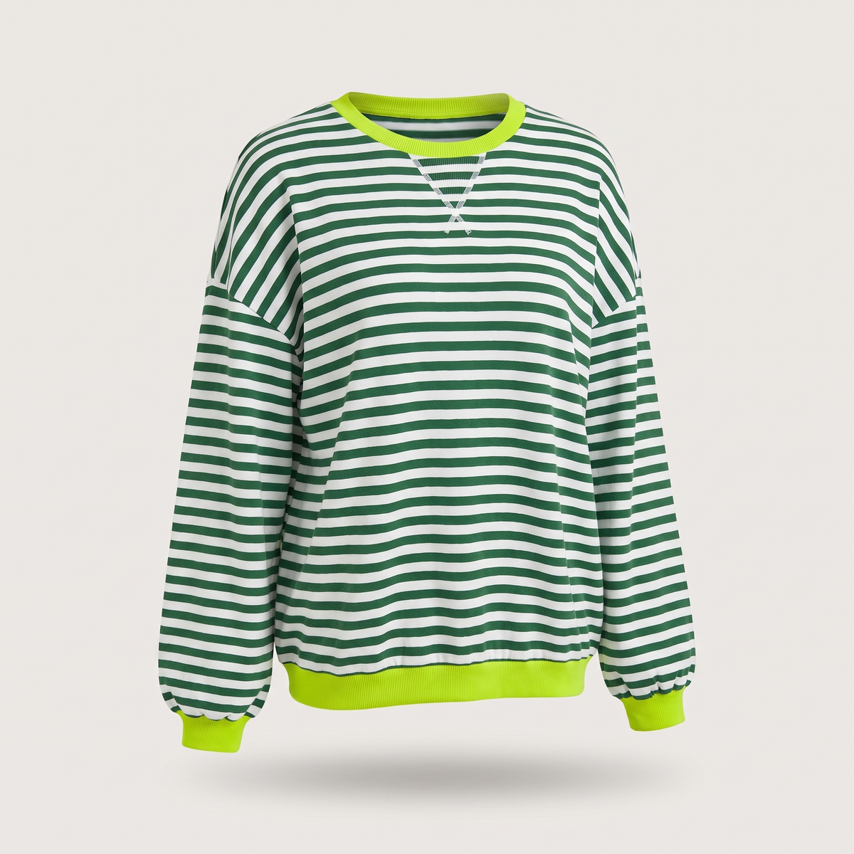 ELARA STRIPED PULLOVER