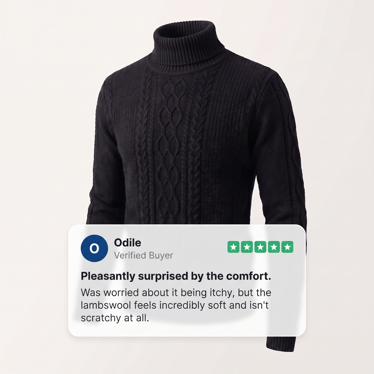 FLUFFONIA TURTLENECK
