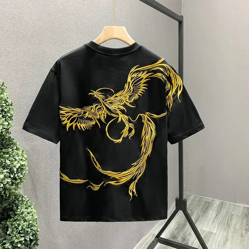 Phoenix Embroidered T-shirt