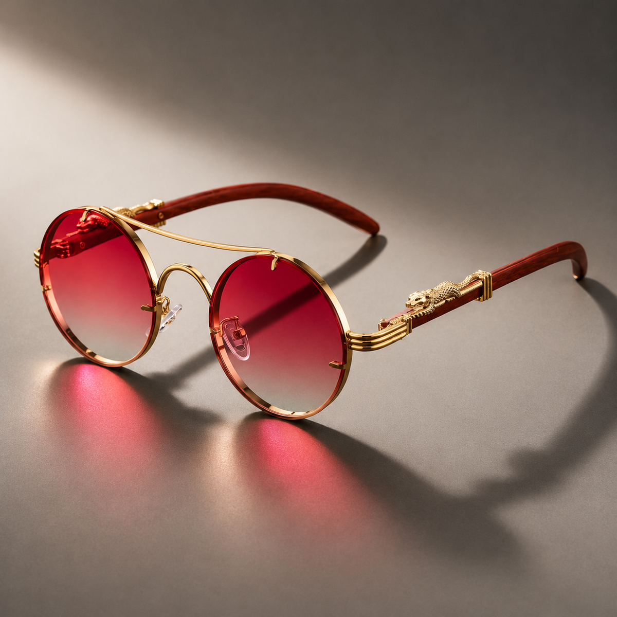 Aurelio Double-Bridge Sunglasses