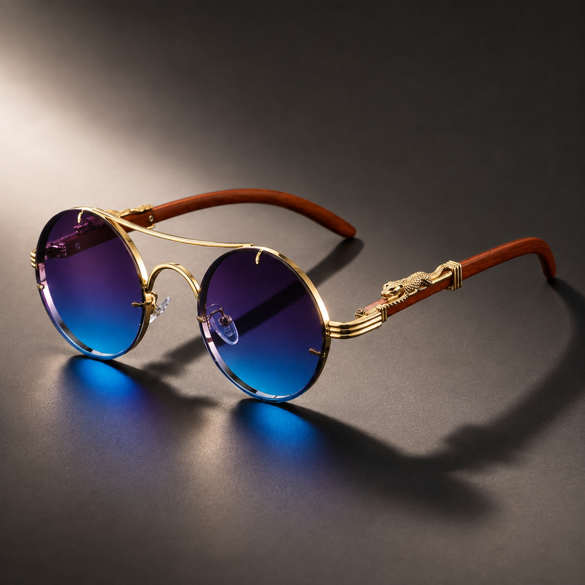 Aurelio Double-Bridge Sunglasses