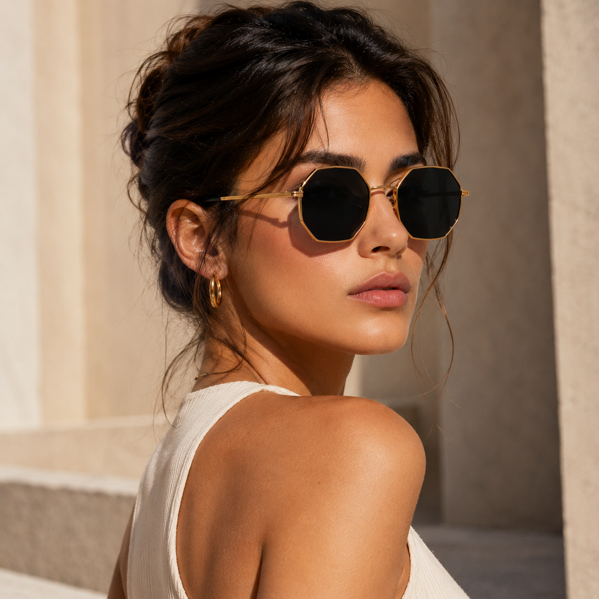 Ravello Octagon Sunglasses