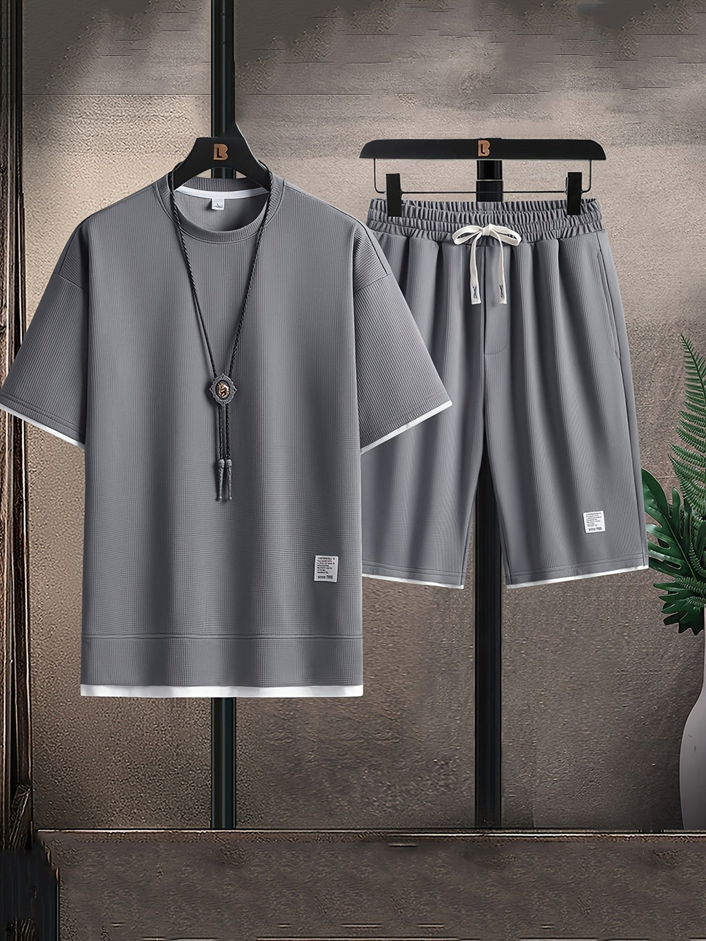 Parkway Waffle Knit Lounge Set
