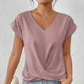 Cleo | Camiseta casual con escote corazón