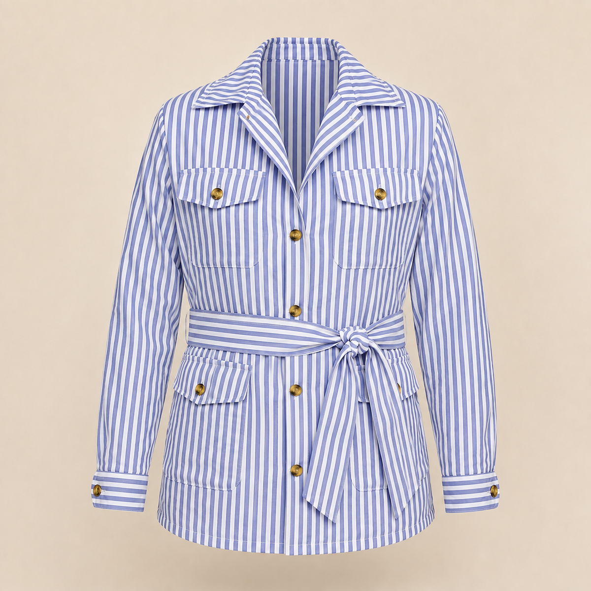 Sinclair Striped Overshirt