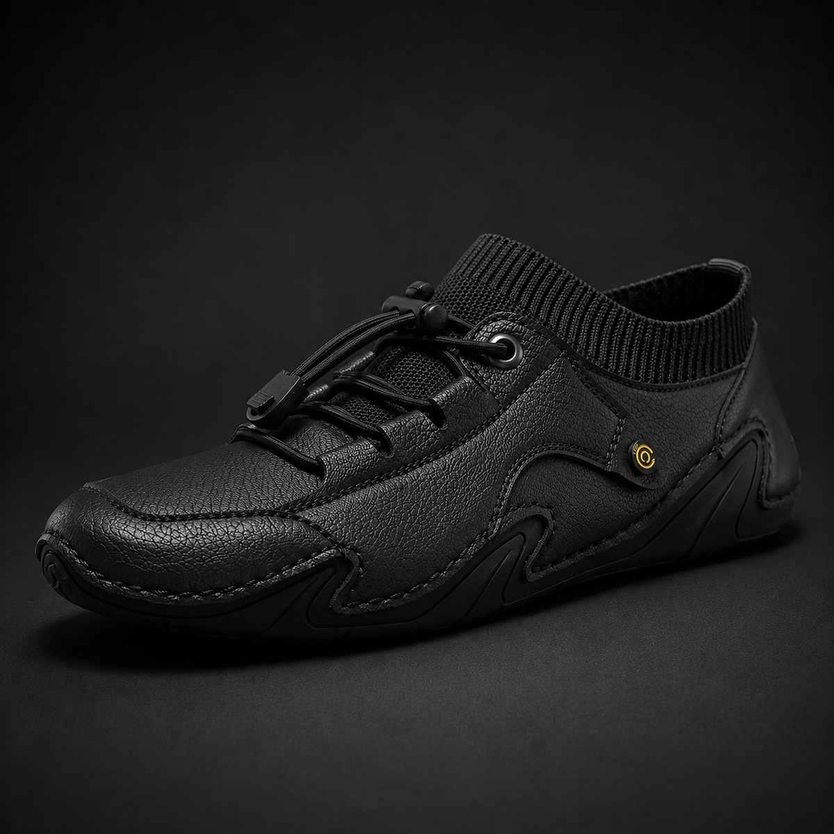 Rhodes Leather Trainer