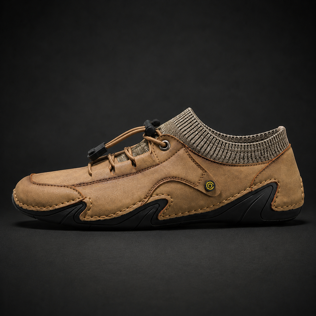 Rhodes Leather Trainer