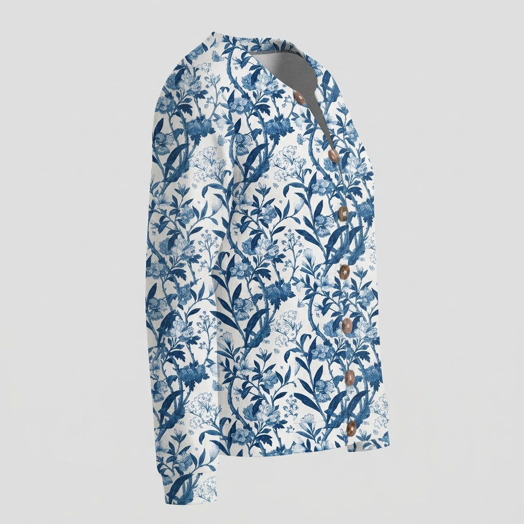 The Cotswold Floral Knit Cardigan