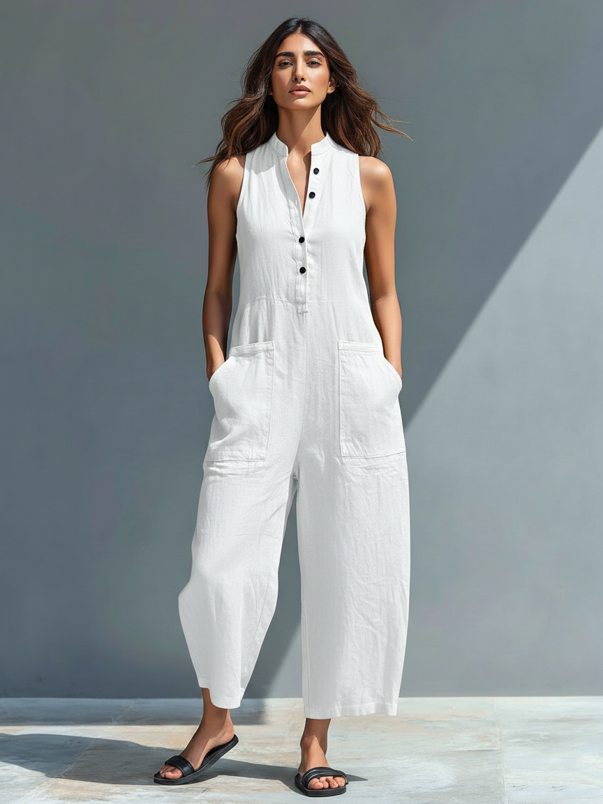 Victoria | Mono Elegante sin Mangas