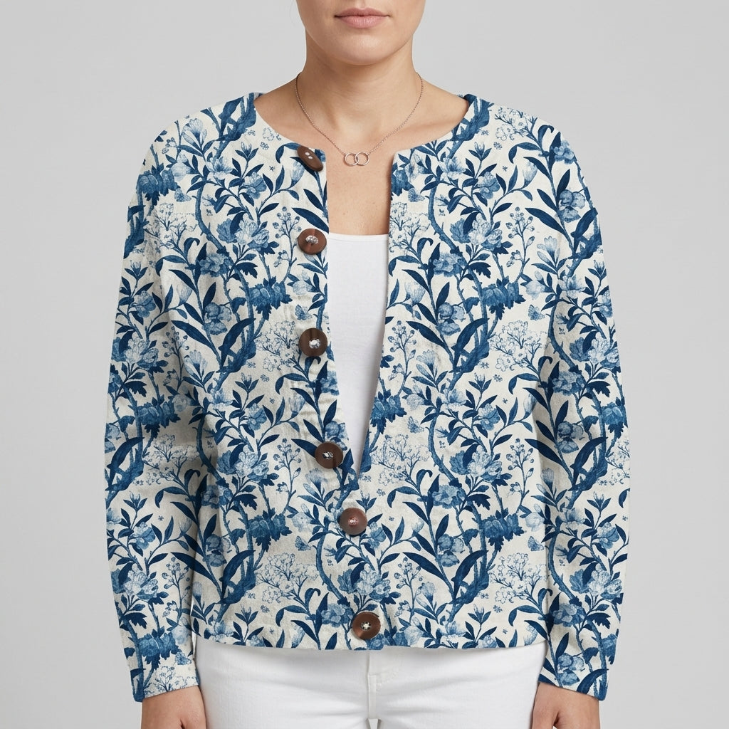 The Cotswold Floral Knit Cardigan