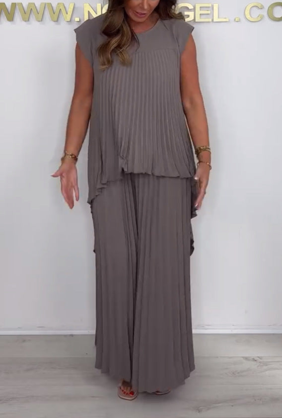 Mexie | Conjunto Elegante Plisado