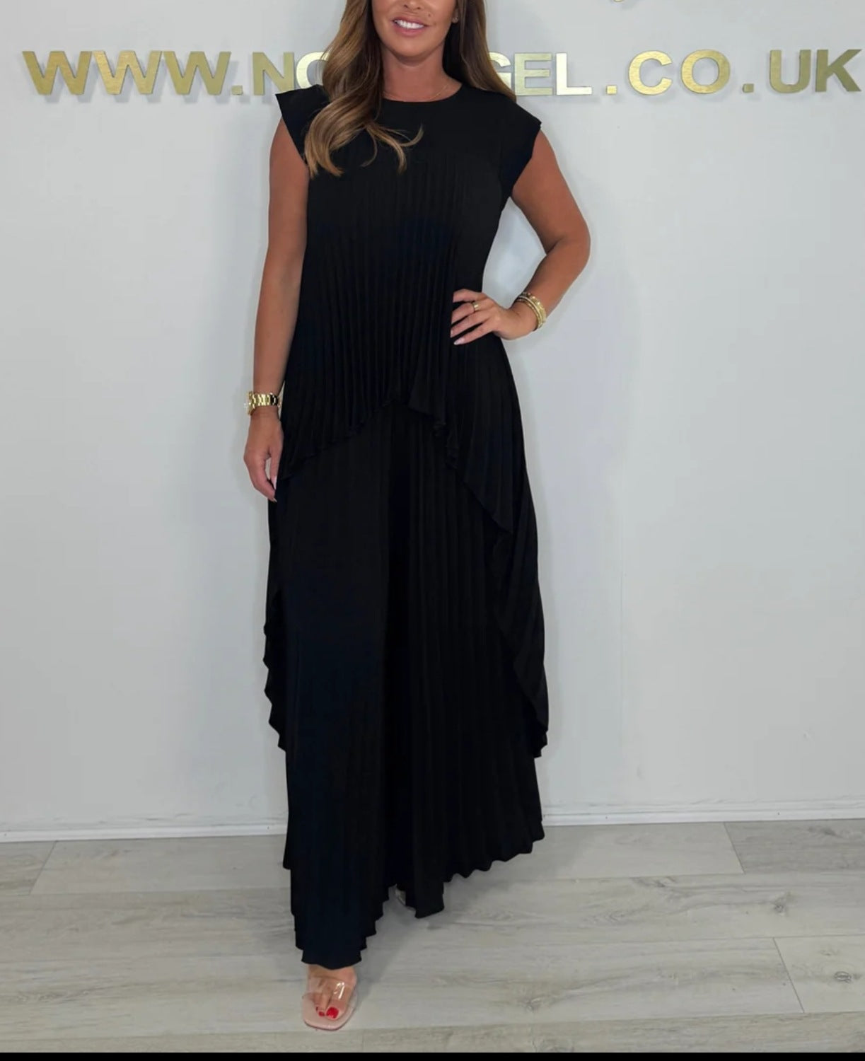 Mexie | Conjunto Elegante Plisado