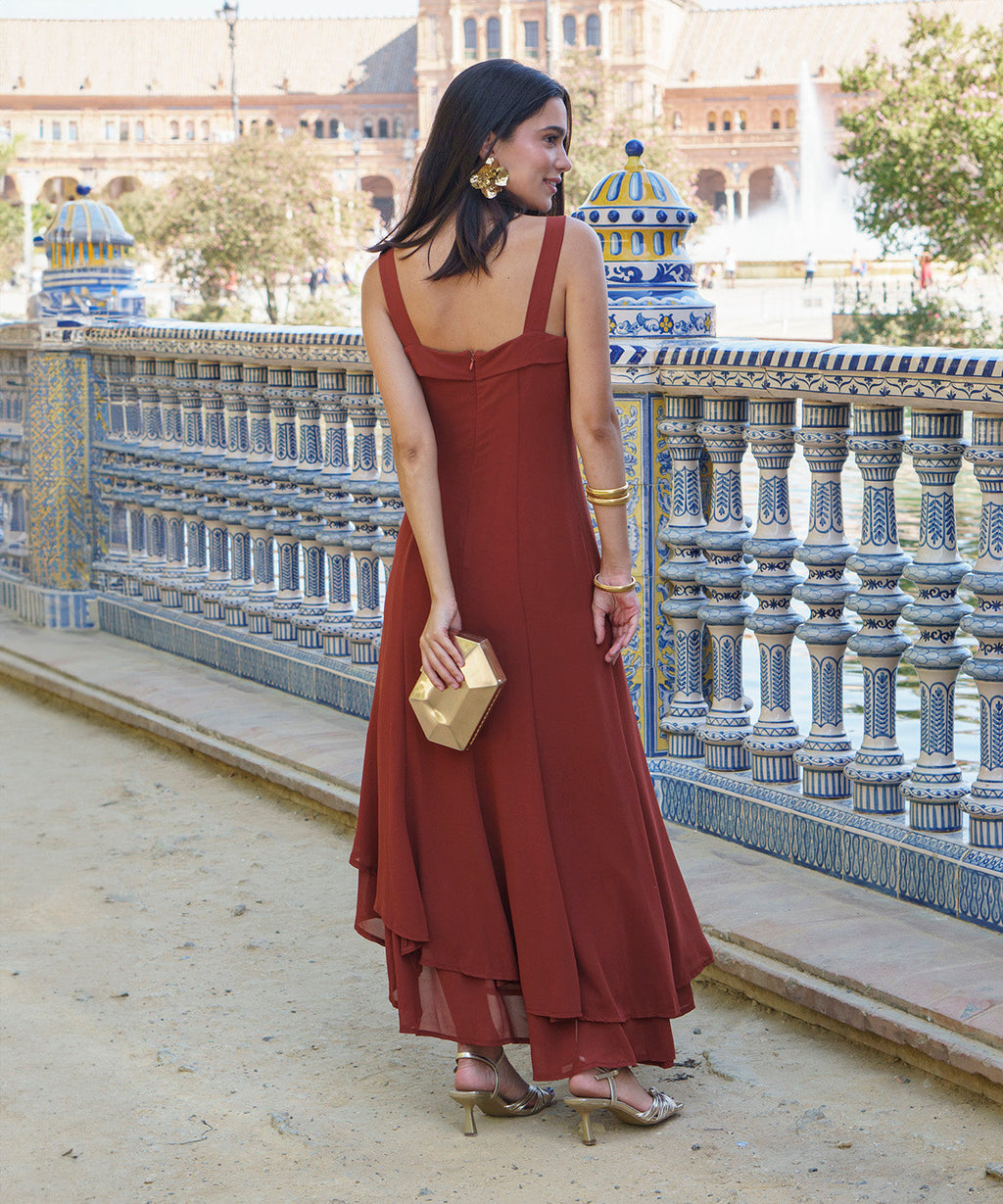 Vestido Ryota caldera