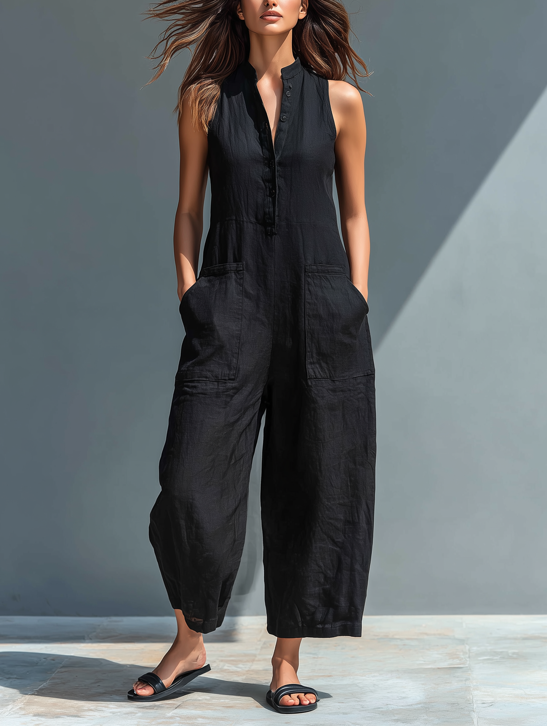 Victoria | Mono Elegante sin Mangas