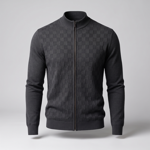 ALDRIC ZIP CARDIGAN