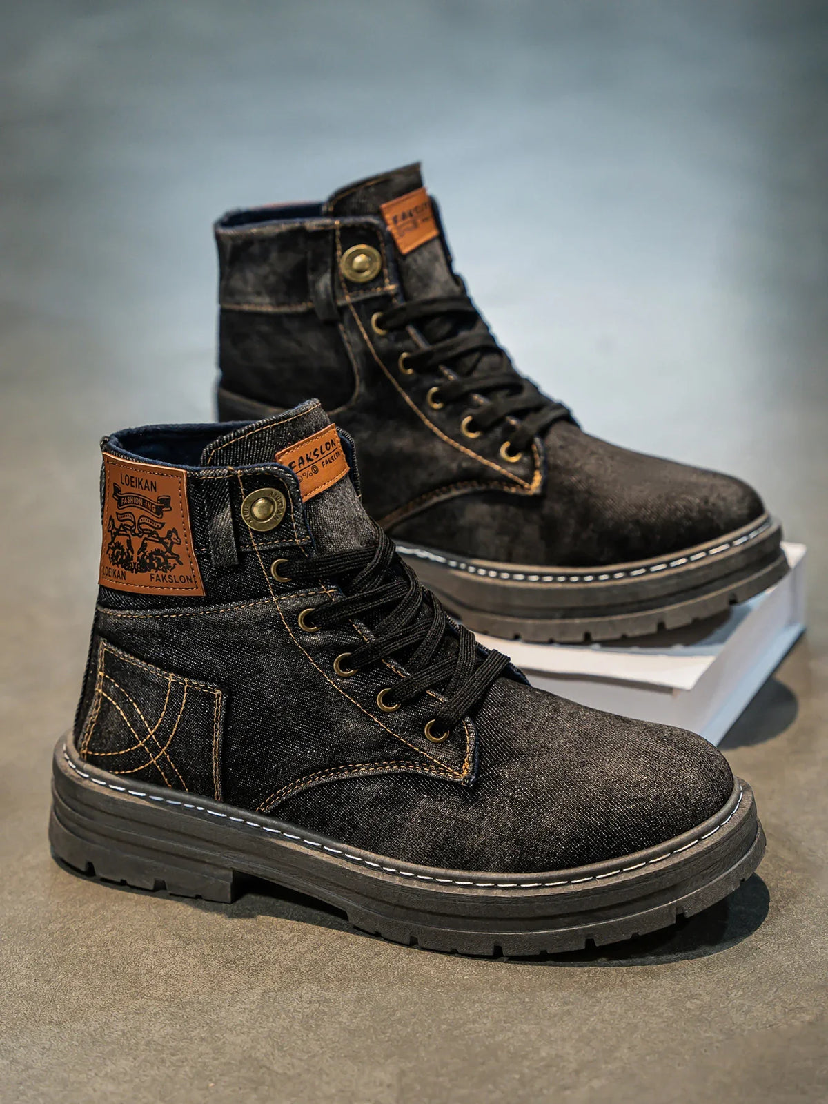 Grayson Denim Boot