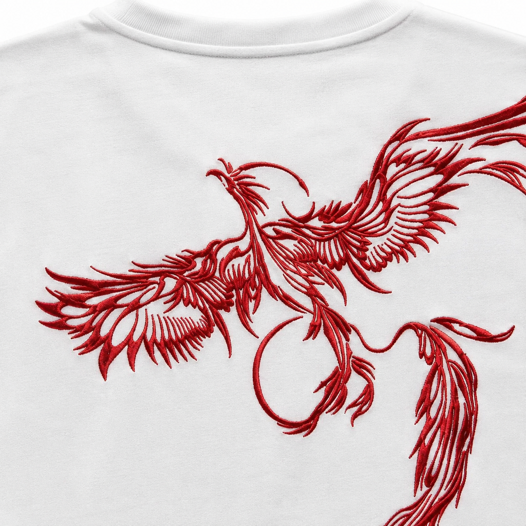 Phoenix Embroidered T-shirt