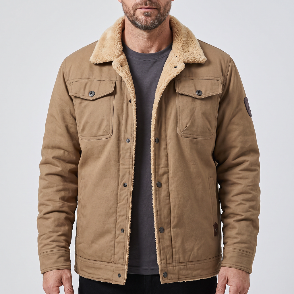 CASEY FLEECE BOMBER JACKET