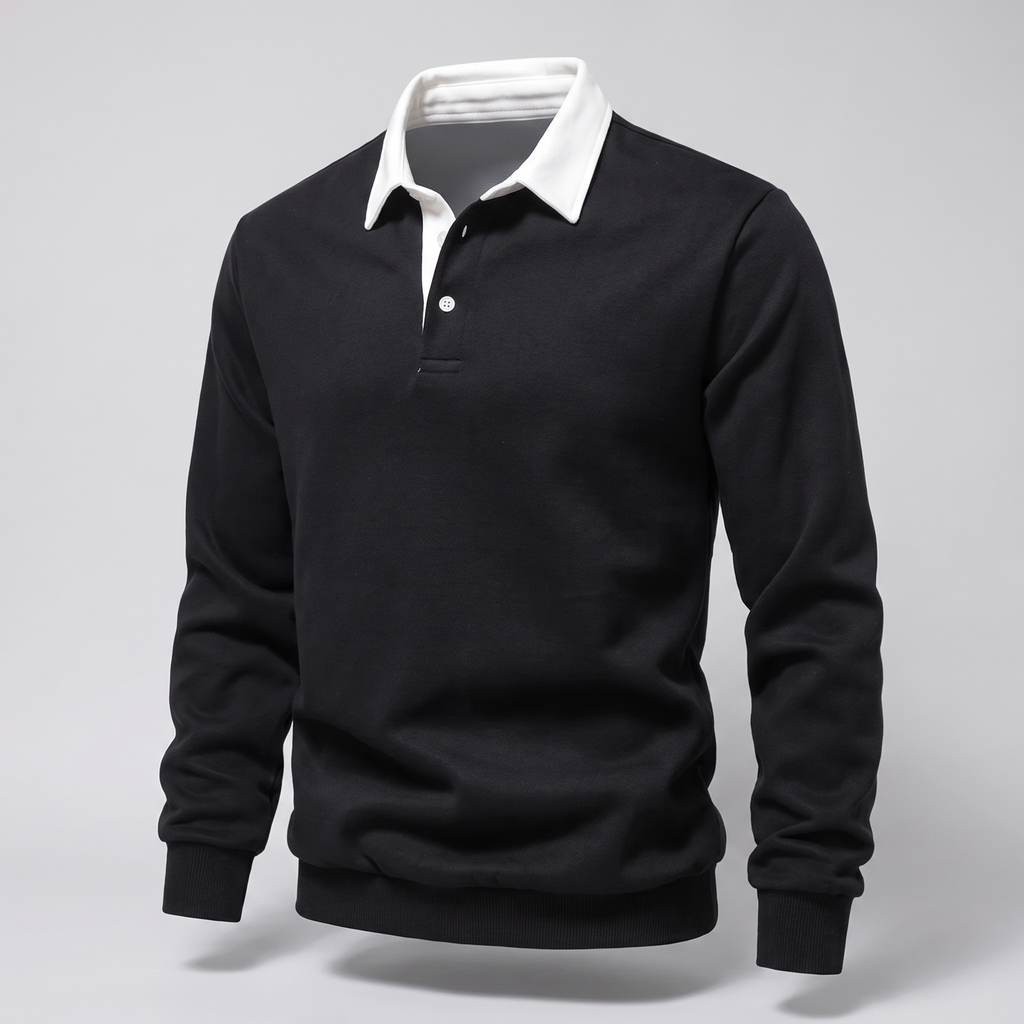 ELLISON POLO SWEATER