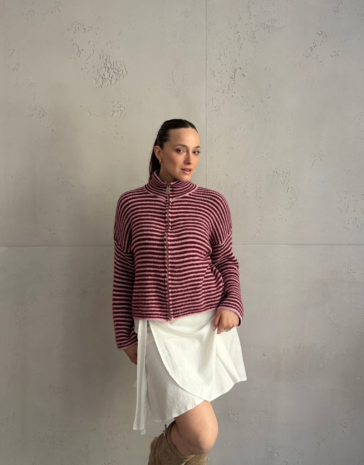 Chaqueta Silena Rayas