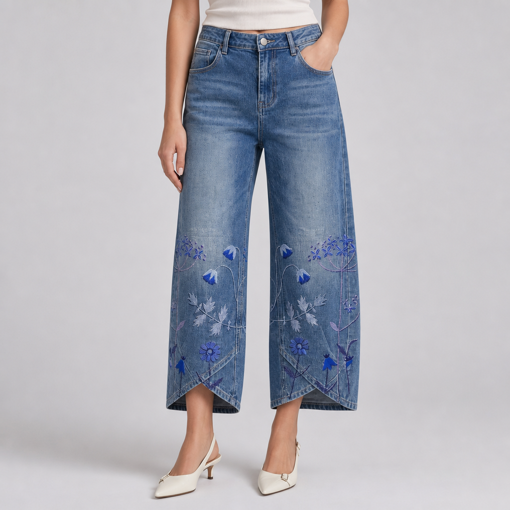 NORABELLE ARTISAN LINEN PANTS