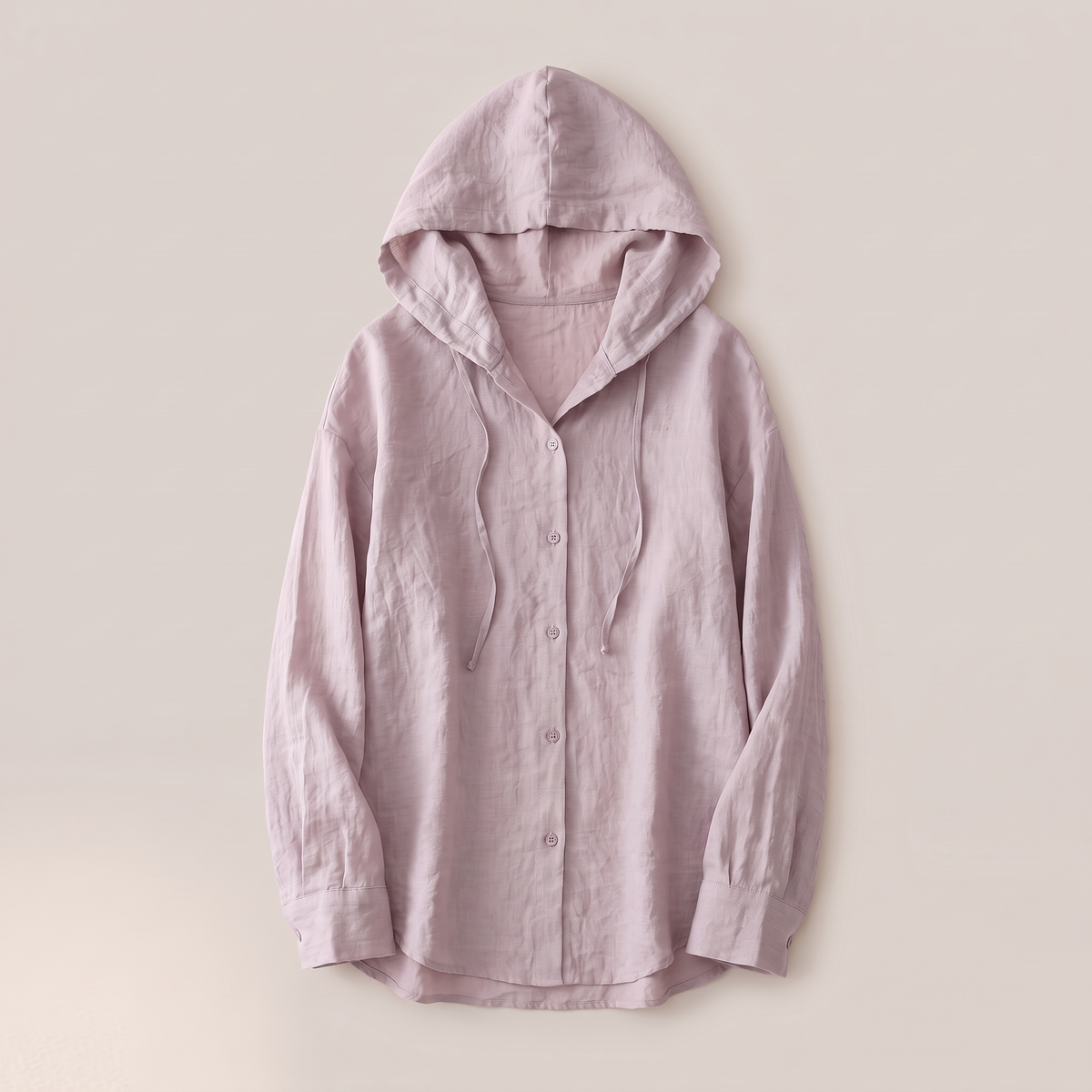 VICTORIA LINEN HOODIE