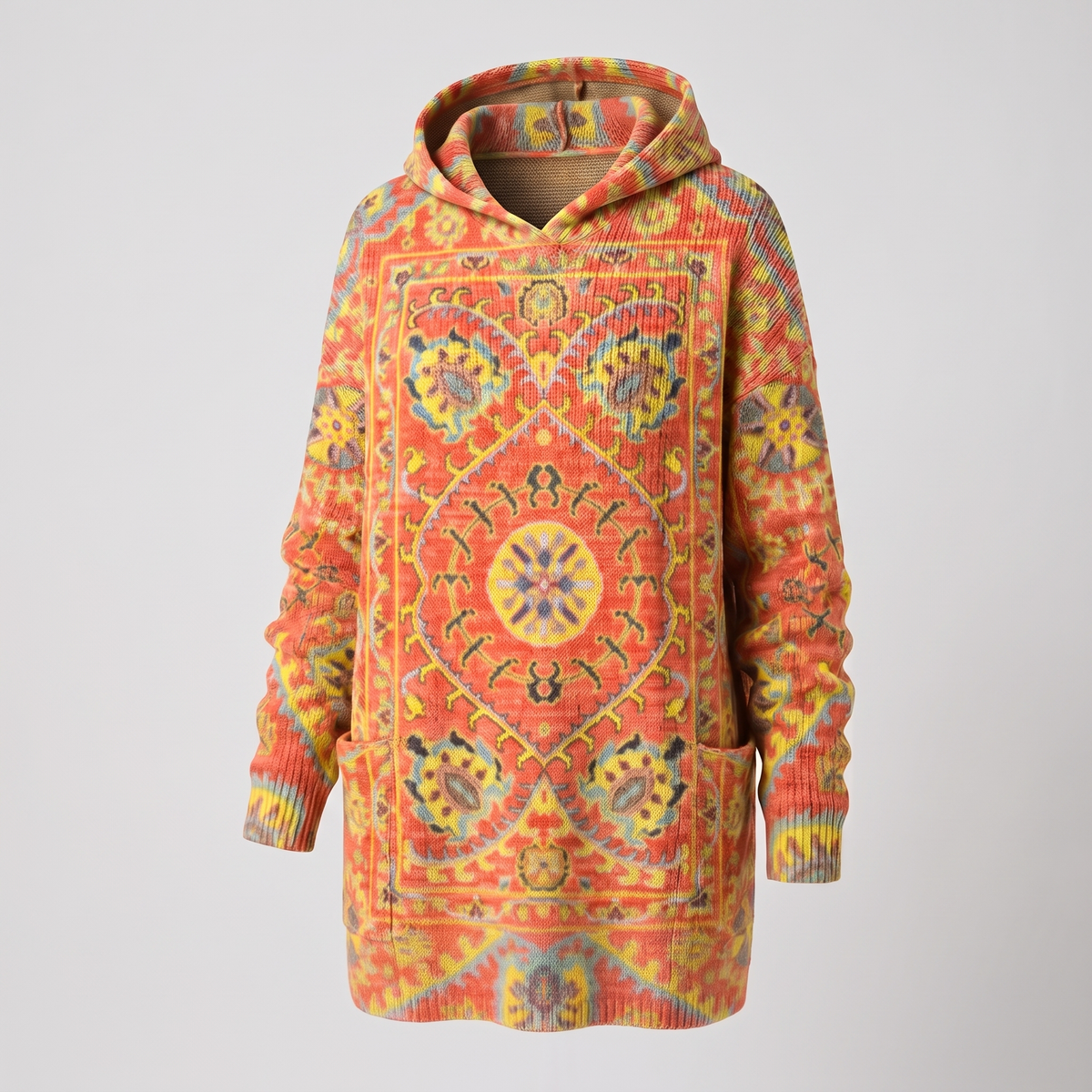 LOWENNA BOHEMIAN HOODED TUNIC