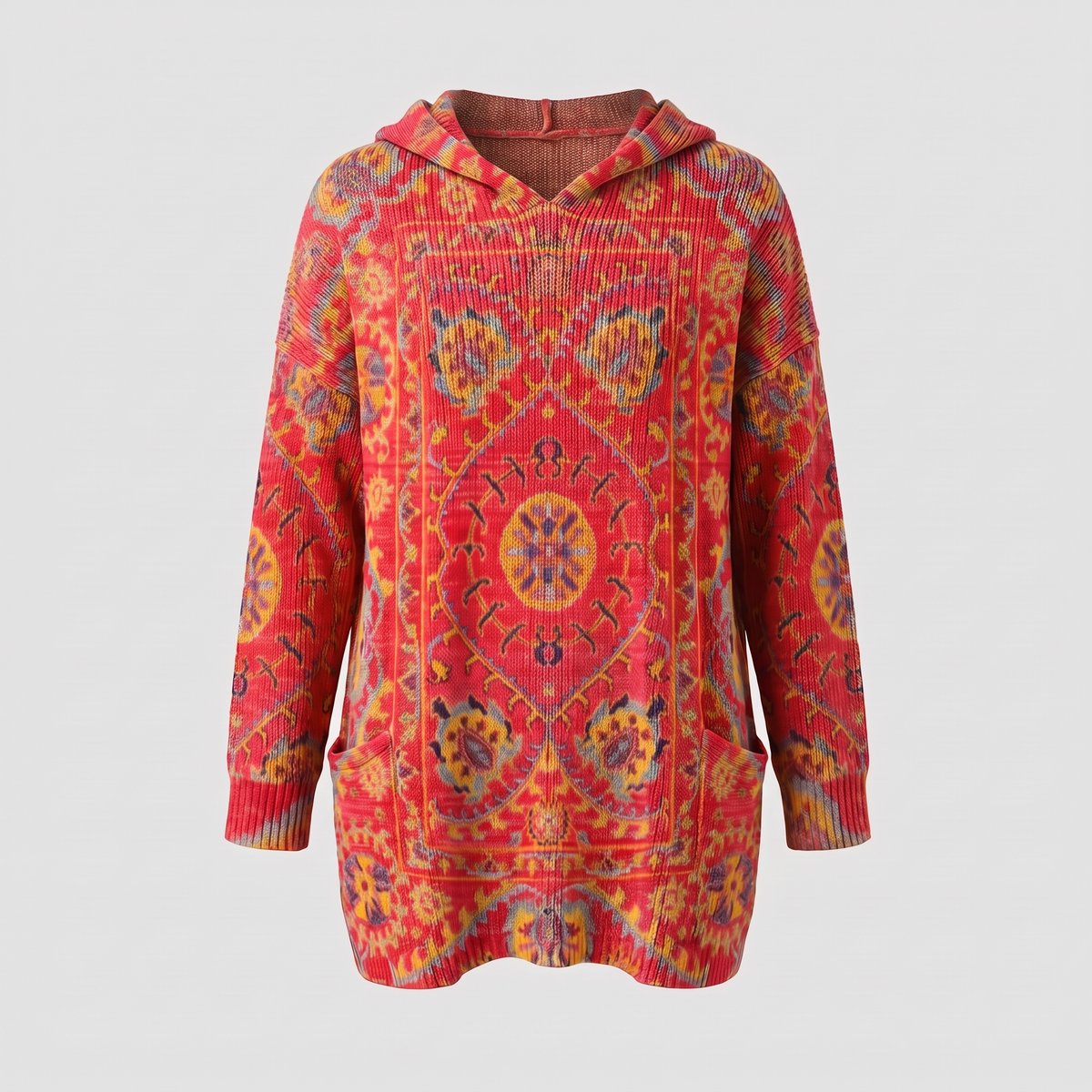LOWENNA BOHEMIAN HOODED TUNIC