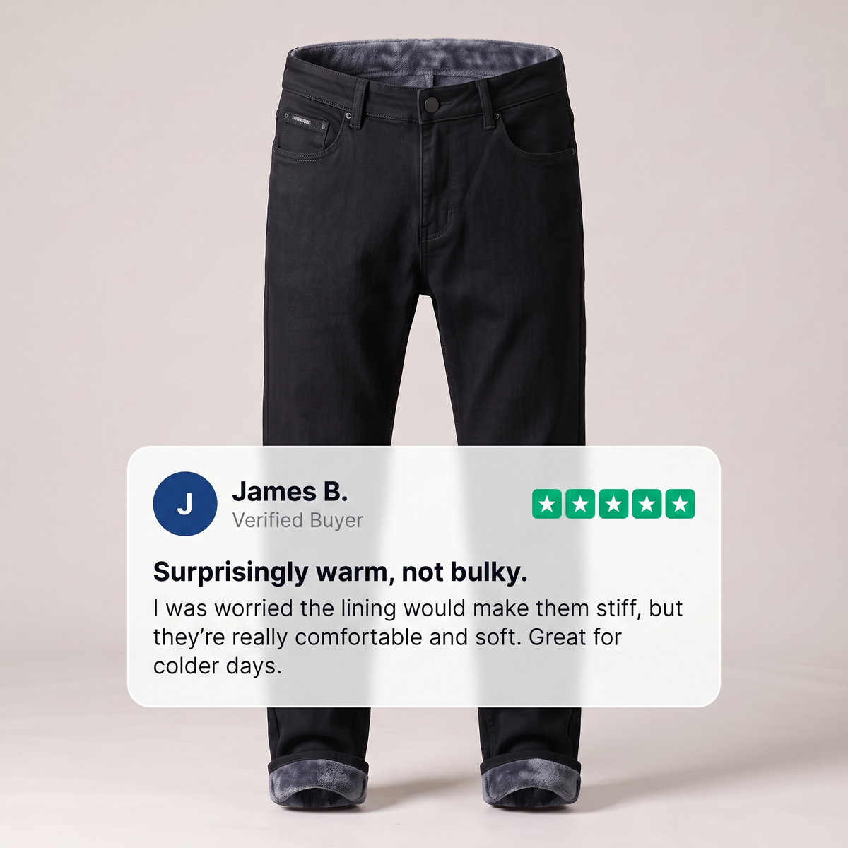 GRANGEFIELD LINED DENIM