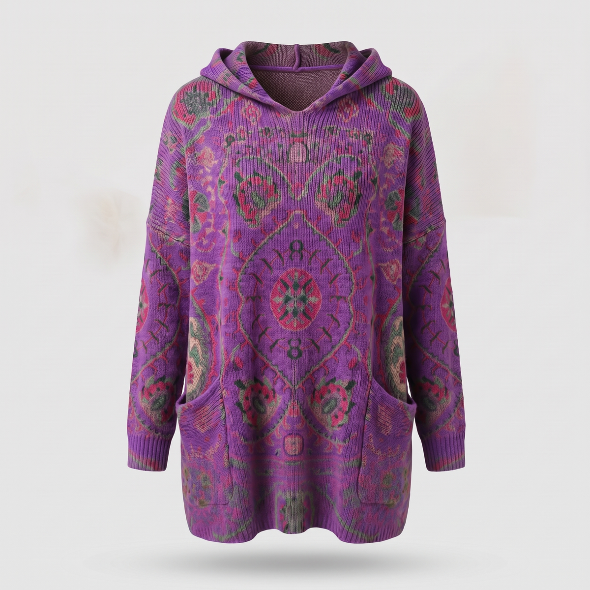 LOWENNA BOHEMIAN HOODED TUNIC