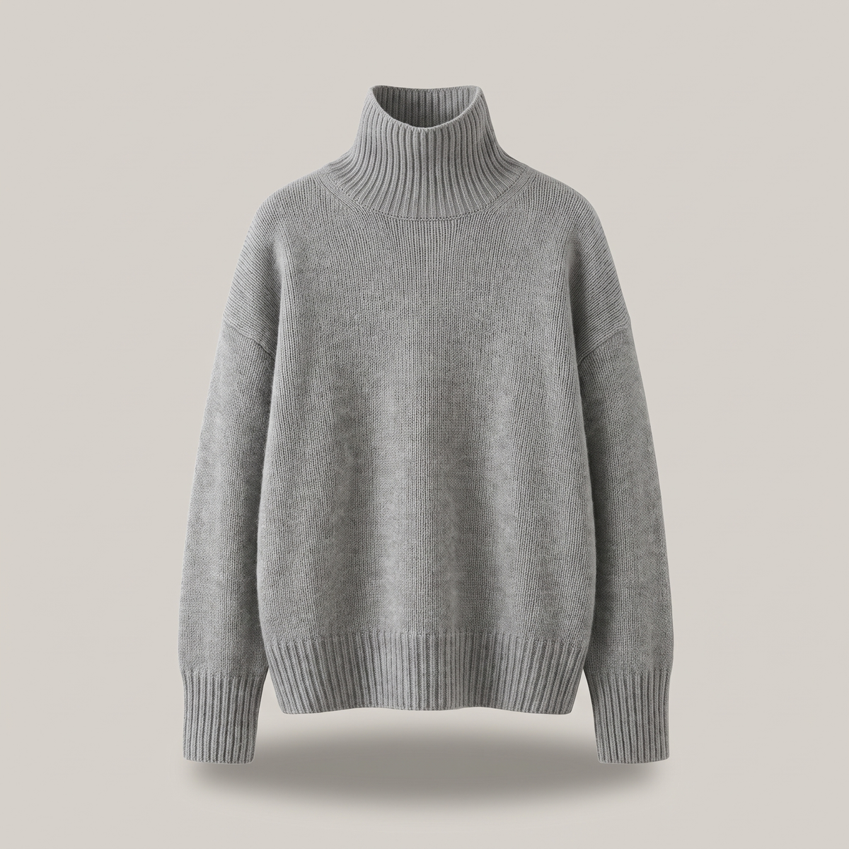 ISABELLA CASHMERE HIGH-NECK SWEATER